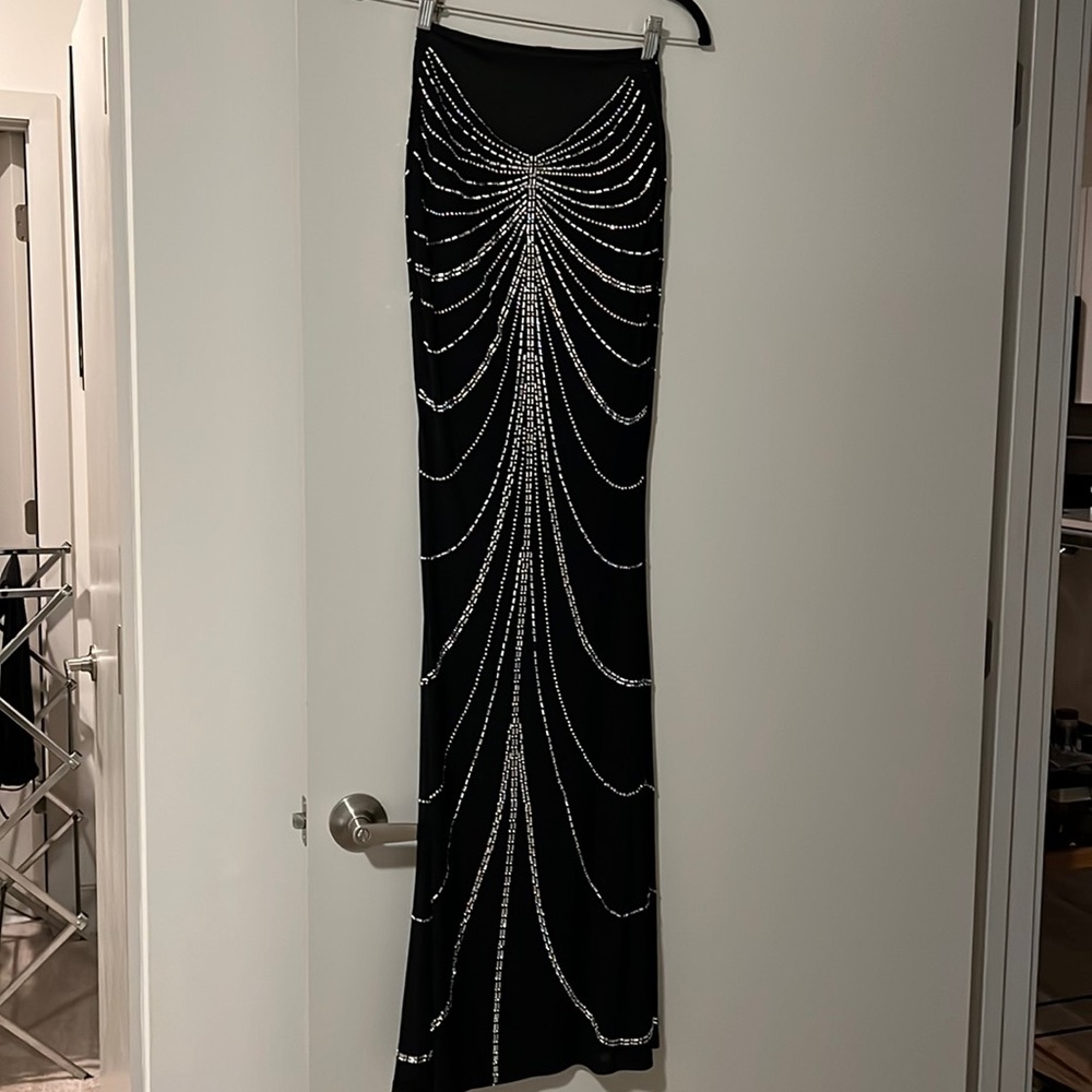Gorgeous beaded maxi skirt